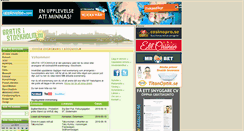 Desktop Screenshot of gratisisthlm.se